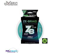 MULTIFIBRA PESCA SPINNING EGI JATSUI ZE-BRAID 8 CAPI COLORE VERDE ACIDO 150 MT