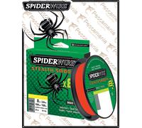 Multifibra Spiderwire Stealth Smooth 8 Red 330 Yards - 300mt trecciato