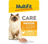 MultiFit Care Cat Indoor Busta Multipack 24x85G POLLO