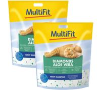 MultiFit Lettiera Diamonds Aloe Vera KIT RISPARMIO 2X15L
