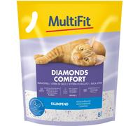 MultiFit Lettiera Gatto Diamonds Comfort Silice Agglomerante 4.2KG