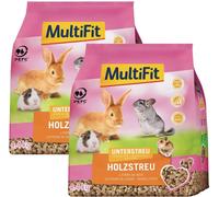 MultiFit Lettiera Pellet Legno KIT RISPARMIO 2X4.4KG