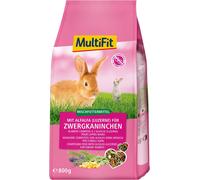 MultiFit Mangime per Coniglio Nano con Erba Medica 800G