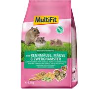 MULTIFIT Mangime per Topi e Gerbilli 2.5KG