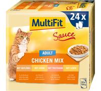 MULTIFIT Sauce Cat Busta Multipack 24x100G MIX CARNE BIANCA