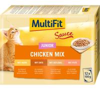 MultiFit Sauce Junior Busta Multipack 24x100G MIX POLLO