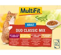 MULTIFIT Special Jelly Cat Busta Multipack 12x100G MIX CARNE VERDURA E FRUTTA