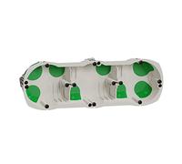 Multifix Air, scatola impermeabile 3 posti interasse 71 mm, diametro 67 mm, prof. 40 mm