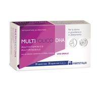 LJ Pharma – Integratore alimentare Multifolico DHA – Gravidanza e allattamento – 60 capsule