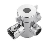 Multifunction 3 Way Shower Head Diverter Valve G1/2 Three Function Switch Adapter Connector For Bathroom Replacement Accessories