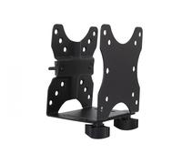 Multifunction Mini Desk PC Holder for table clamp or between VESA mount, VESA 75x75, 100x100