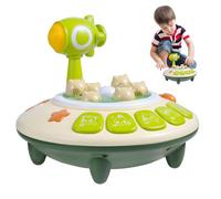 Multifunction Pounding Game, Cartoon Flying Saucer Hammer Toys, 0.98 Inches Ergonomic & Supports Learning Objectives, Reaction Speed Training for Kids Development And Fun
