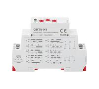 Multifunction Time Relay | 0.1s to 10 Days Delay Timer Switch | High Accuracy AC/DC 12-240V | LED Indicator & Flame Retardant Shell