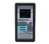 Multifunction Transistor Tester with 1.8 inch LCD Display, M328 NPN/PNP Automatic Identification Transistor, Diodes, Dual Diode, SCR, Resistors, Capacitors MOSFET ESR Meter