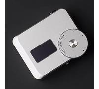 Multifunctional Camera Light Meter, with High-Precision TOF Ranging Function, 0-20m Range, 30°/7° Reflective Metering, Rechargeable 12H Battery Life, for Vintage Cameras(Silver)