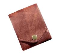 Multifunctional Compact Pouch, Thin Credit Card Clutch,3.54x3.15x0.39 Inches Portable Money Clip Case, Lightweight Organized Leather Billfold Wallet for Travel & Credit Cards