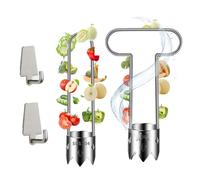 Multifunctional Fruit and Vegetable Core Remove, Upgraded Reusable Washable Stainless Steel Fruit and Vegetable Corer Tool, Corer Tool Kitchen for Apple, Pear, Tomato (3PCS)