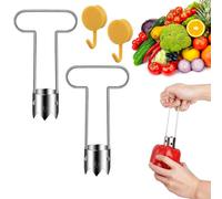 Multifunctional Fruit And Vegetable Core Removern, Fruit And Vegetable Core Remover, Gettoreach Core Remover, Stainless Steel Kitchen Gadget For Fruit Coring (B-2)