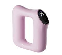 Multifunctional Full-Body Fascia Rin, Ergonomic Electric Fascia Massager, Deep Tissue Vibrations with Portable Design, Adjustable Massage Modes (Pink)