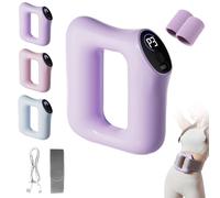 Multifunctional Full-Body Fascia Ring, 2 in 1 Full-Body Fascia Massager, for Butt, Waist, Leg, for Muscle Recovery & Relaxation, Adjustable Massage Modes (Purple)