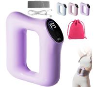 Multifunctional Full-Body Fascia Ring, 5 Speeds & 3 Modes Fast Fat Burning Yoga Ring Massager, Ergonomic Electric Belly Massager, Fascia Blaster, for Thigh Waist Full-Body Back Arm (B)