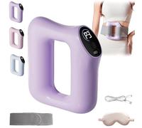 Multifunctional Full-Body Fascia Ring, Adjustable Massage Fascia Blaster for Cellulite, Ergonomic Portable Electric Deep Tissue Vibrations Massager for Muscle Knot Recovery & Relaxtion(Purple)