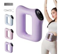 Multifunctional Full-Body Fascia Ring, Deep Tissue Vibrations, Portable Design, Ergonomic Electric Fascia Massager (Purple)