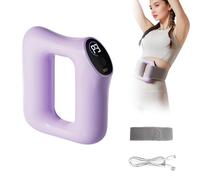 Multifunctional Full-Body Fascia Ring, Ergonomic Electric Fascia Massager, Adjustable Massage Modes, Deep Tissue Vibrations with Portable Design, for Muscle Knot Recovery & Relaxtion (Purple)