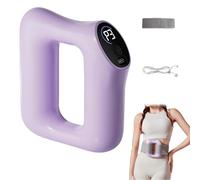 Multifunctional Full-Body Fascia Ring, Ergonomic Electric Fascia Massager, Portable Muscle Massage for Home & Travel Use (Purple)