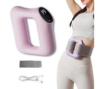 Multifunctional Full-Body Fascia Ring, Full Body Massager, Ergonomic Electric Fascia Massager, Adjustable Massage Modes, Fat Burning and Shaping (Pink)