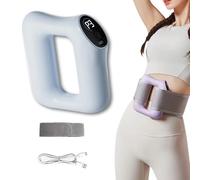 Multifunctional Full-Body Fascia Ring, Full Body Massager, Ergonomic Electric Fascia Massager, Adjustable Massage Modes, Fat Burning and Shaping (Blue)
