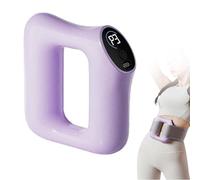 Multifunctional Full-Body Massager Ring, 2025 Upgraded Portable Full-Body Fat Burning and Shaping, Ergonomic Electric Fascia Massager 3 Modes 5 Levels of Intensity Massage (purple)