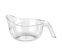 Multifunctional Grain Drainer- Handle Rinser Colander, 24x16cm Rice Washer