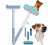 Multifunctional Hair Removal Brush, 3 In 1 Celery Pets Remover, with 17inch Long Handle, Washable Cat Brush for Furniture, Couch, Carpet and Clothes (2)