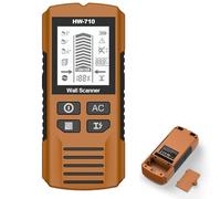 Multifunctional Handheld Metal & Wall Detector, 5 in 1 Scanner, HD LCD Display and Audio Alarm, Suitable for Detecting Metal, Cables, Wood (Brown)