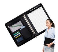 Multifunctional Leather Folder - Ampia capacità con chiusura lampo
