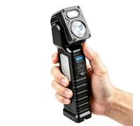 Multifunctional LED Flashlight, Rotatable Magnetic Work Light