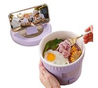 Multifunctional Mini Electric Cooker, Noodle Pot, Electric Hot Pot, All-in-1 Multikocher, 1L Capacity Portable Pot Cooker Ramen Pot, Mini Ramen Cooker, Electric Pot