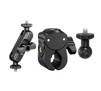 MultiFunctional Mounting Clamp 360Rotation Adjustments to Hold Cameras on Various Surfaces for Photography Streaming Ball Head