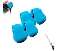 Multifunctional Rod Holder, 2026 New Upgrade Portable Beach Fishing Pole Holder, Pressure-Resistant Protection, High-Elastic Band, Accessories for Various Sizes Poles(Blue)