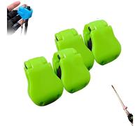 Multifunctional Rod Holder, 2026 New Upgrade Portable Beach Fishing Pole Holder, Pressure-Resistant Protection, High-Elastic Band, Accessories for Various Sizes Poles(Green)