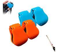 Multifunctional Rod Holder, 2026 New Upgrade Portable Beach Fishing Pole Holder, Pressure-Resistant Protection, High-Elastic Band, Accessories for Various Sizes Poles(MIX-4)