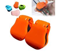 Multifunctional Rod Holder, Takedown Shore Fish Rod Fixed Ball, Auto Fixed Fish Poles Holders, Beach Rods Rack Clips Keeper, Fishing Rods Fit Angler's Accessory (Orange)