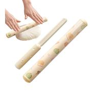 Multifunctional Rolling Pin, Non-Stick Cookie and Fondant Roller with Measurement Scale, Perfect for Baking, Icing, Pizza, Pasta, Kitchen, Bakery, and Home Cooking Projects