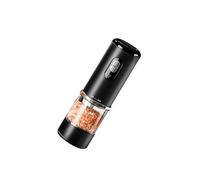 Multifunctional Salt and Pepper Mill Set with Adjustable Grinding Rechargeable Auto Condiment Grinder for Kitchen Electric Grinder