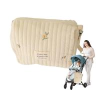 Multifunctional Stroller Storage Bag - Ampia capacità Diaper Tote Bag per genitori | Reusable Zippered Diaper Bags | StorageBag for Stroller | Strollers Traveling Bags |Storage Pouch Fôr Diapers Wipes