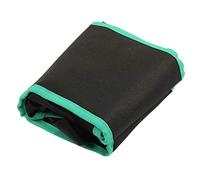 Multifunctional Tool Waist Bag, Tool Storage Bag with Multiple Pockets, Heavy Duty 600D Oxford Cloth Garden Tool Organizer for Gardeners and Electricians, Adjustable Waist Strap, C (nero e verde)