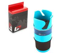 Multifunktionsbecher Vano Portaoggetti Portabibite 5in1 Azzurro per Mitsubishi