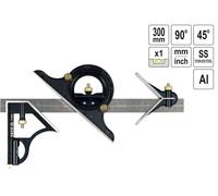 Multifunktionswinkel Präzisionswinkel Squadra Combinata - Angolo 300mm