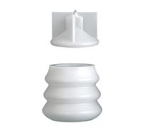 Multifuntional Christmas Star Jar Silicone Mold With Lid For Epoxy Resin Crafts Gift Box Making And Home Decorating Silicone Star Christmas Tree Storage Jar Mold